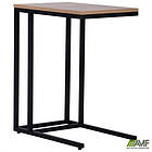 Столик для ноутбука Easy 350 Чорний/Дуб Сонома, фото 6