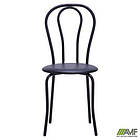 Стілець Тюльпан чорний Шкірозамінник чорний, фото 7