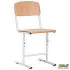 Стілець Шкільний регульований 4-6, ростова група, лак бук, фото 6