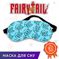 Маска для сна Фейри Тейл "Blue Cats" / Fairy Tail
