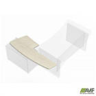 Крило бічне Онікс 670х1900х760 Дуб ценамон праве, фото 3