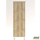 Пенал книжковий відкритий Delta DL-603 (434х420х1292мм) Блеквуд Ячмінний / Опора білий беж, фото 3