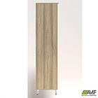 Шафа книжкова відкритий Delta DL-902 (864х420х1685мм) Блеквуд Ячмінний / Опора білий беж, фото 3