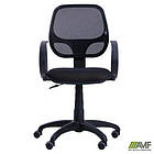 Крісло Біт / АМФ-8 сидіння А-1 / спинка Сiтка чорна, фото 2