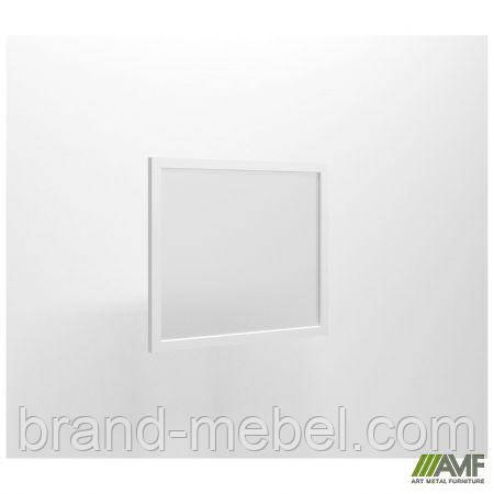 Фасад скло Delta DL-713L (426х391х20мм) профіль білий, фото 1