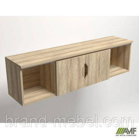 Полиця навісна Delta DL-523 (1418х330х384мм) Блеквуд Ячмінний, фото 1