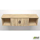 Полиця навісна Delta DL-523 (1418х330х384мм) Блеквуд Ячмінний, фото 3