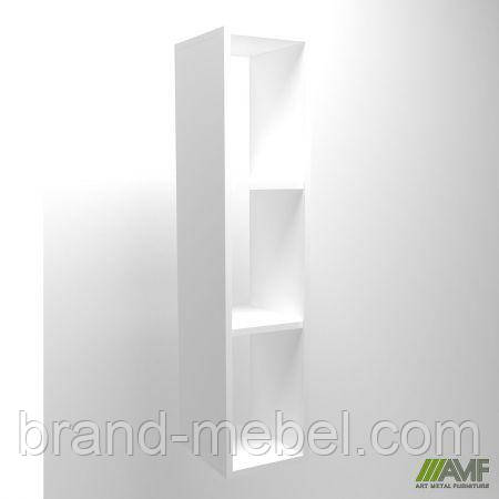 Полиця навісна Delta DL-613 (256х310х1152мм) Білий базовий, фото 1