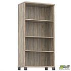 Шафа відкрита SIG-12 (800х420х1600мм) Опора чорний графіт/В'яз Ліберті Димчастий, фото 5