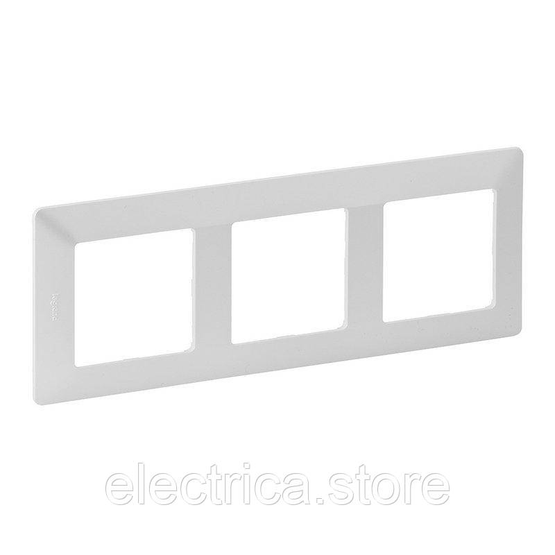 Рамка 3-постова Valena Life перлина 754143, фото 1