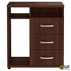 Тумба приставна МГ-415 (700х600х750мм) горіх темний (в зборі), фото 6