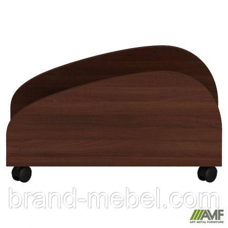 Тумба мобільна МГ-406 (290х500х280мм) горіх темний, фото 1