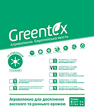 Агроволокно Greentex p-19 (1.6х5м)