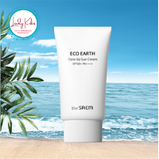 Сонцезахисний освітлюючий крем The Saem Eco Earth Power Tone Up Cream SPF50+ PA+++, 50g, фото 7