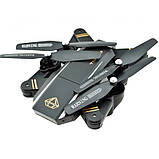 Квадрокоптер з камерою дрон складаний Радіокерований міні з пультом Phantom D5HW WiFi акумулятор, фото 4