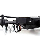 Квадрокоптер з камерою дрон складаний Радіокерований міні з пультом Phantom D5HW WiFi акумулятор, фото 8