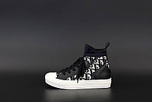 Жіночі кеди кросівки Walk'N'Dior Sneaker. ТОП репліка ААА класу., фото 2