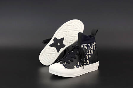 Жіночі кеди кросівки Walk'N'Dior Sneaker. ТОП репліка ААА класу., фото 2