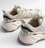Жіночі бежеві кросівки, фото 4