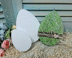 Яйце з пінопласту плоске 25см