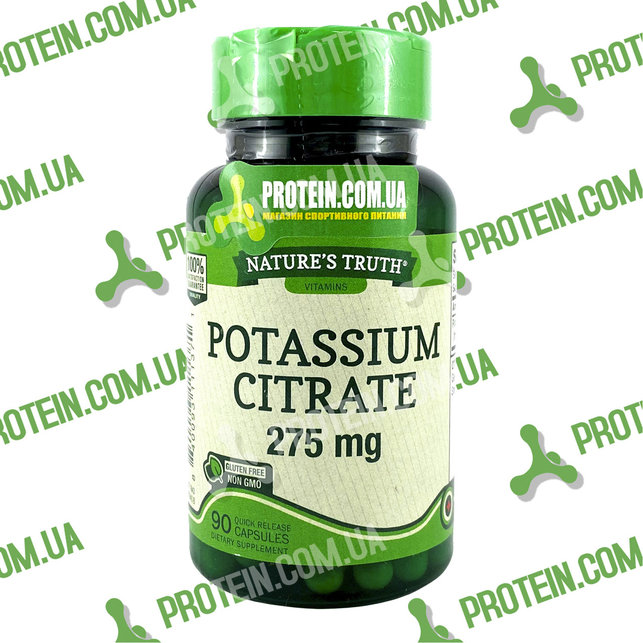 Калій Nature's Truth Potassium Citrate 275 мг 90 капс, фото 1