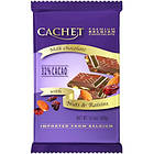 Шоколад молочний CACHET (КАШЕТ) 32 % какао з мигдалем і родзинками 300 г Бельгія, фото 3