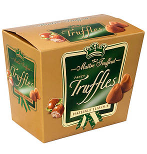 Цукерки Truffles з лісовим горіхом (Трюфель) Maitre Truffout 200 г Австрія