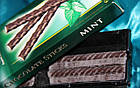 Чорний шоколад з м'ятою Chocolate Sticks Mint Flavour Maitre Truffout , 75 г, фото 5
