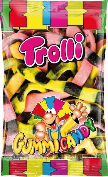 Желейні цукерки Trolli Анаконди Німеччина 1000 кг, фото 1
