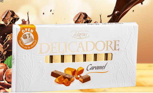Шоколад Delicadore Caramel (карамель) Польша 200г - фото 3 - id-p1389266528