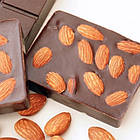 Шоколад молочний без цукру Torras з мигдалем 75 г Іспанія (12 шт/1 уп), фото 4