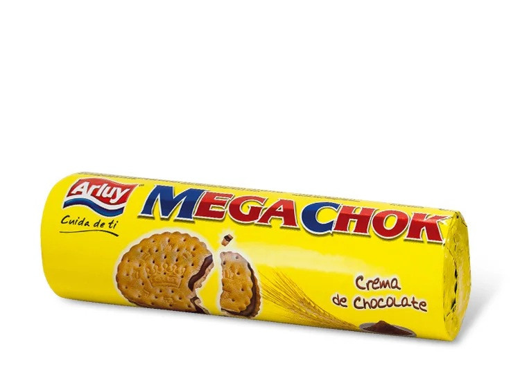 Печиво Arluy Mega Chok шоколадне 500 г Іспанія