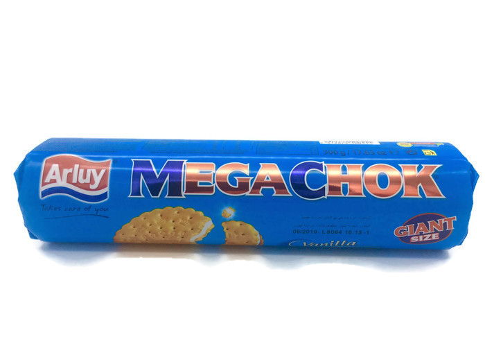 Печиво Arluy Mega Chok ванільне 500 г Іспанія