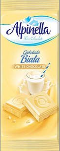 Шоколад Білий Alpinella Biala 90 г Польща