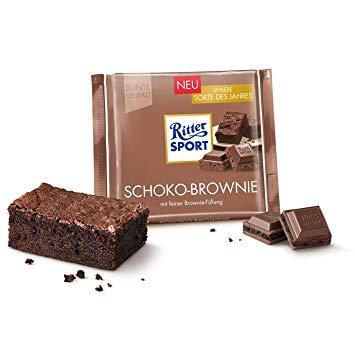 Шоколад Ritter Sport "SCHOKO-BROWNIE" (Брауні), Німеччина 100г