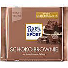 Шоколад Ritter Sport "SCHOKO-BROWNIE" (Брауні), Німеччина 100г, фото 2