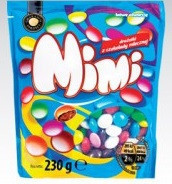 Драже Шоколадне MIMI у Кольоровій Глазурі 230 г Польща