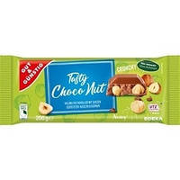 Шоколад Молочный с Цельным Лесным Орехом и Кранчами Tasty Choco Nut Edeka 200 г Германия