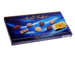 Цукерки шоколадні Асорті Праліне Maitre Truffout 400 г Австрія (опт 6 шт)