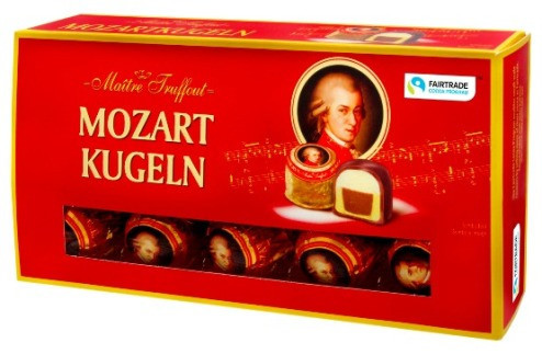 Цукерки Шоколадні Mozart Kugeln Maitre Truffout 200 г Австрія (опт 6 шт)