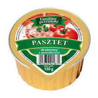 Паштет м'ясний з додаванням помідорів Familijne przysmaki Польща 130 г (12шт/1 упаковка)