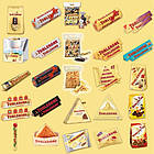 Шоколад Молочний Toblerione з родзинками Медом і мигдальною Нугою 100 г Швейцарія (опт 10 шт.), фото 6