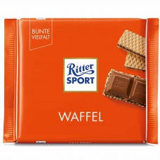 Шоколад Ritter Waffel з вафлею 100 р. Німеччина