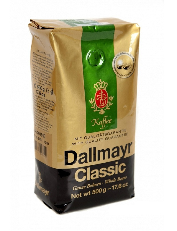 Кава в зернах Dallmayr Classic 500 г Німеччина