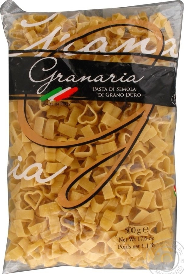 Макаронні вироби Granaria Love серця 500 г Італія