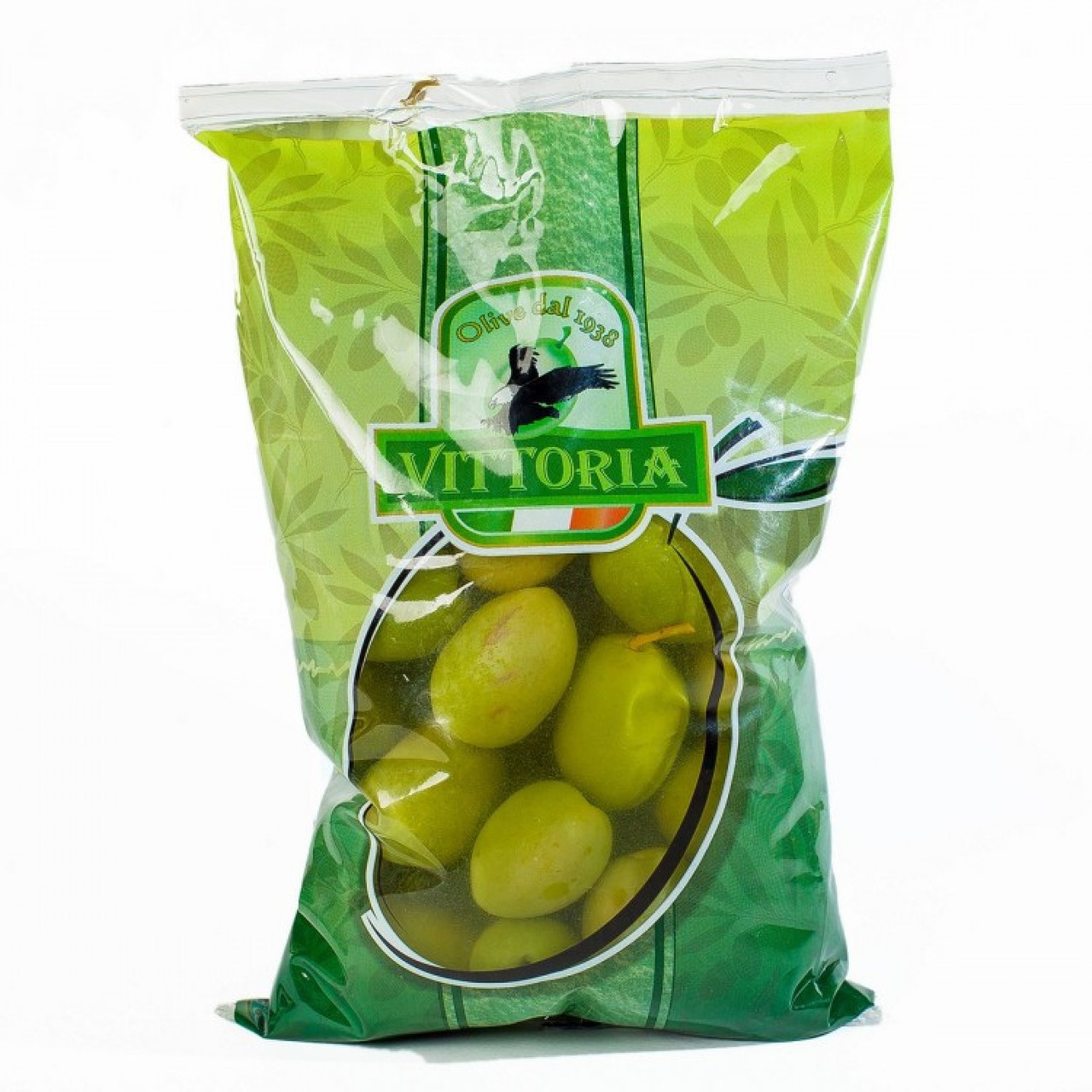 Оливки зелені великі з кісточкою Вітторія Vittoria Olive Verdi Dolci Giganti, 850 г