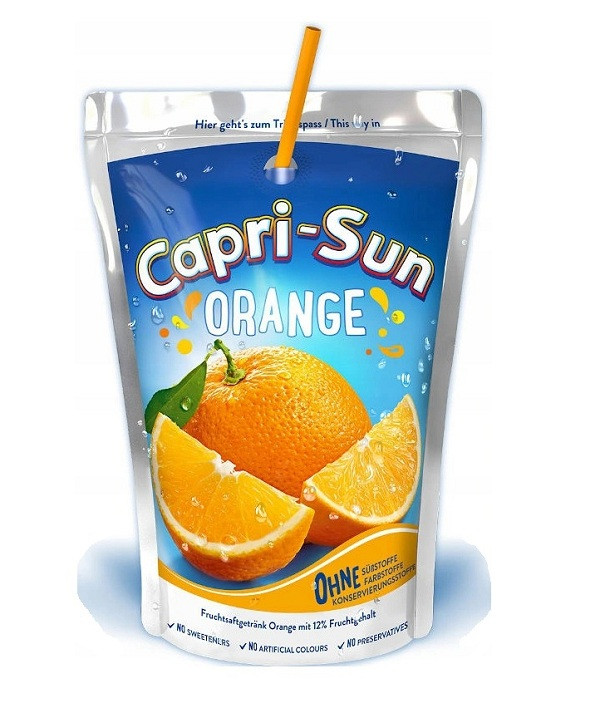Cок дитячий Капризон Capri-Sun Orange 200 мл Німеччина