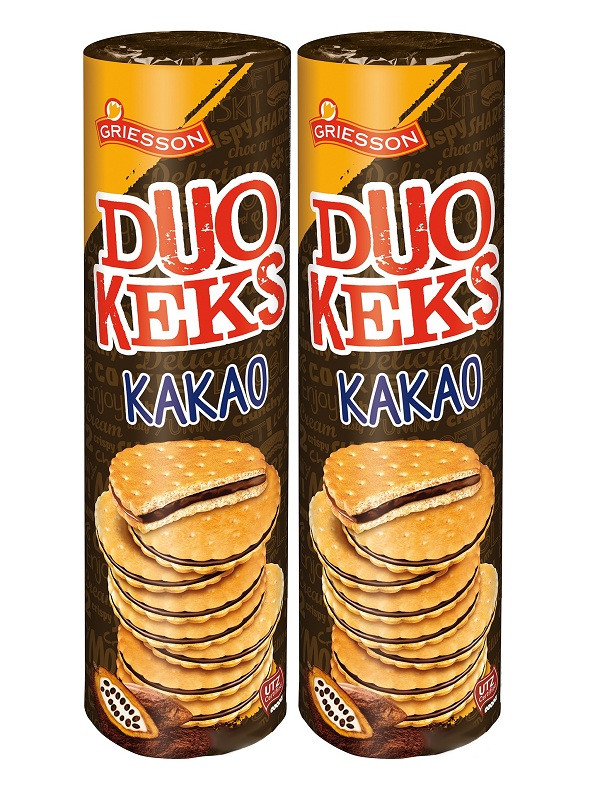 Печиво Griesson Duo Keks Kakao 500 г Німеччина, фото 1