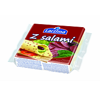 Сыр Lactima z salami 130 г Польша