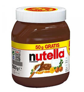 Паста Шоколадно-Горіхова Nutella Нутелла Hazelnut Cocoa Ferrero 500 г Німеччина